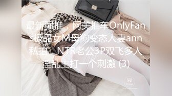 最新强推，网美推车OnlyFans极品女M母狗变态人妻ann私拍，NTR老公3P双飞多人淫乱主打一个刺激 (3)