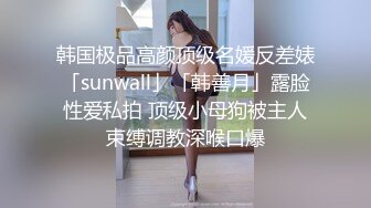 韩国极品高颜顶级名媛反差婊「sunwall」「韩善月」露脸性爱私拍 顶级小母狗被主人束缚调教深喉口爆