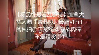 【极品性爱淫乱群交】加拿大华人圈『索菲娅』最新VIP订阅私拍④二龙戏凤 双战肉棒 车震骚货 (1)