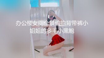 办公楼女厕全景偷拍背带裤小姐姐的多毛小黑鲍