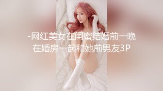 -网红美女在闺蜜结婚前一晚在婚房一起和她前男友3P