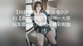 【抖音泄密】27岁湖南小少妇【衣衣甜甜圈】跟榜一大哥玩车震，上下都粉，精彩刺激！ (4)