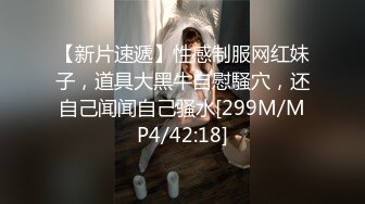 【新片速遞】性感制服网红妹子，道具大黑牛自慰騒穴，还自己闻闻自己骚水[299M/MP4/42:18]